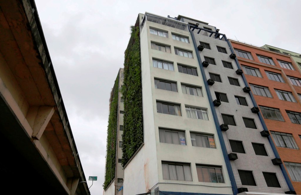  jardins verticais em São Paulo