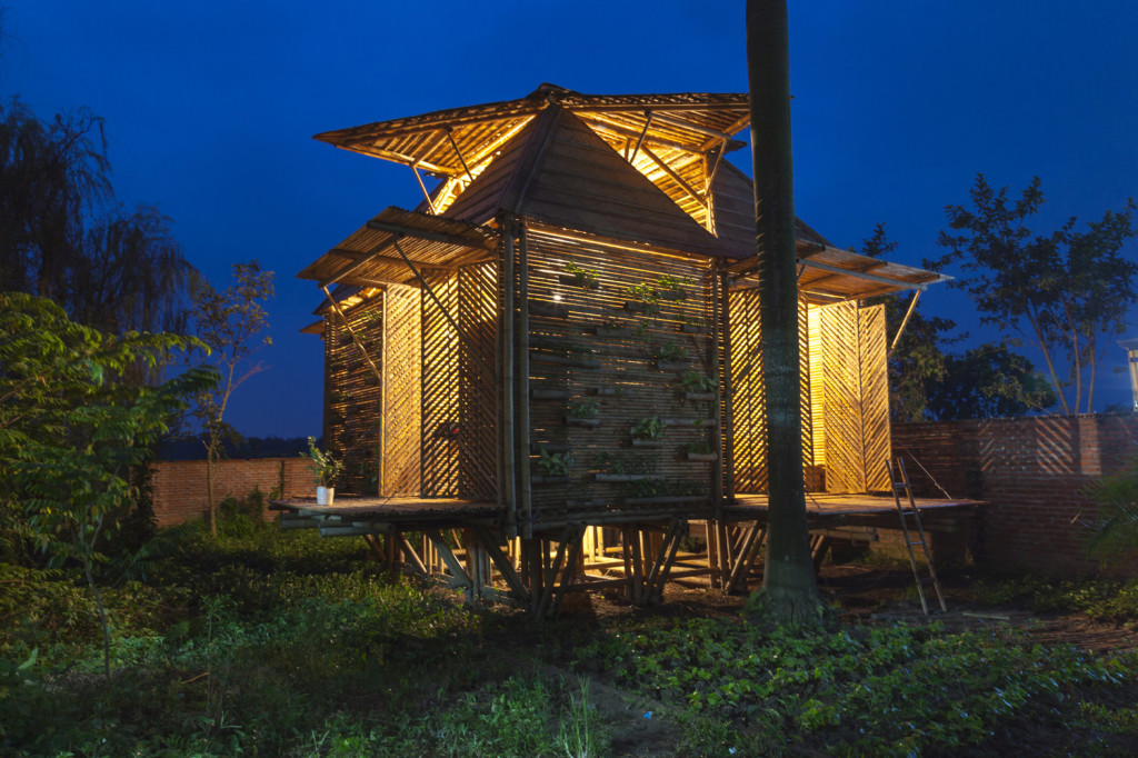 Casas de bambu