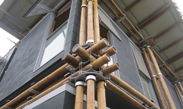 casa de bambu eficiente