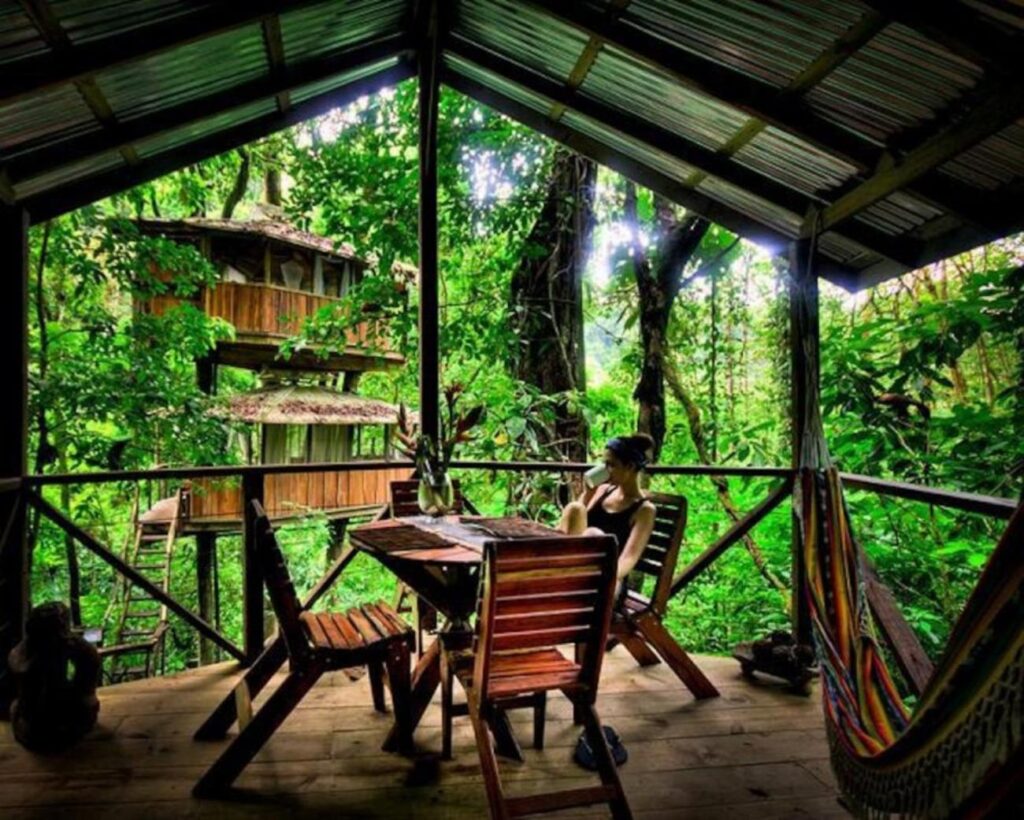 Comunidade sustentável na Costa Rica