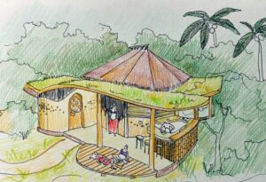 Projeto ecológico para um centro de gestantes na Bahia