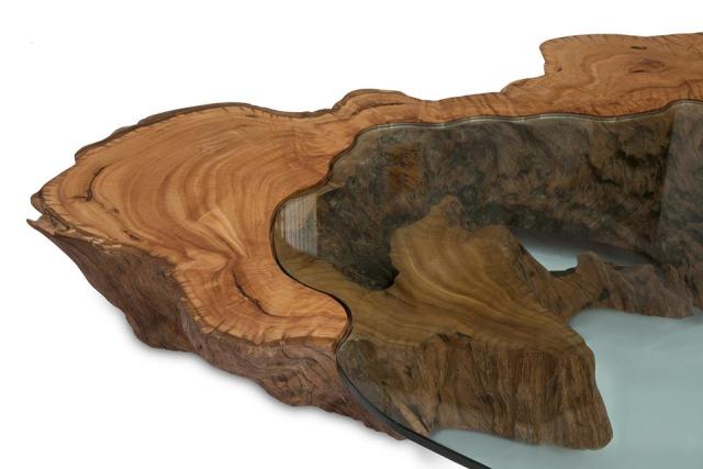 Móveis de madeira maciça certificada