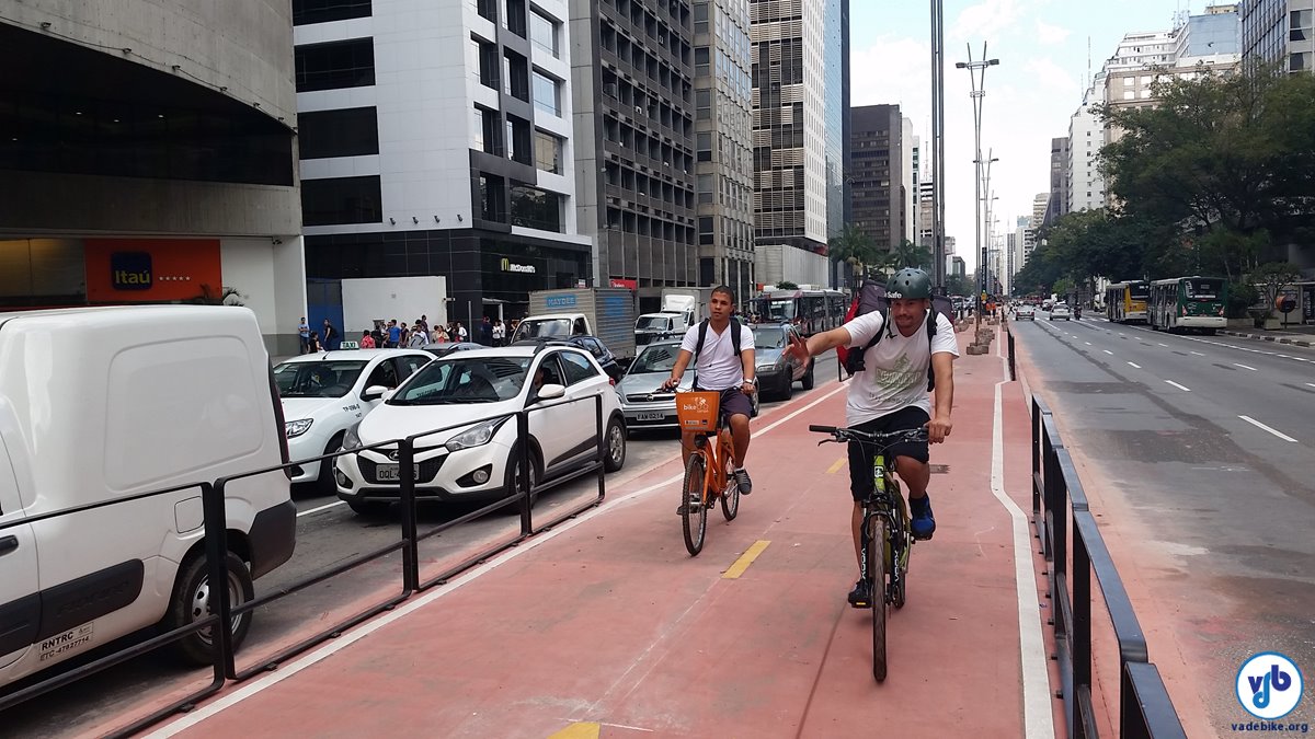 Inauguração da ciclovia da Avenida Paulista - SustentArqui