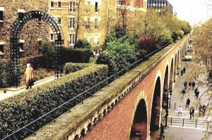 jardim suspenso em Paris