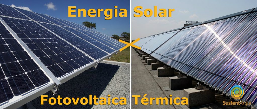 Energia Solar Fotovoltaica e Energia Solar termica diferencas