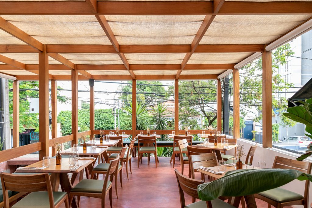 O cerrado é inspiração para projeto sustentável em restaurante vegano de São Paulo