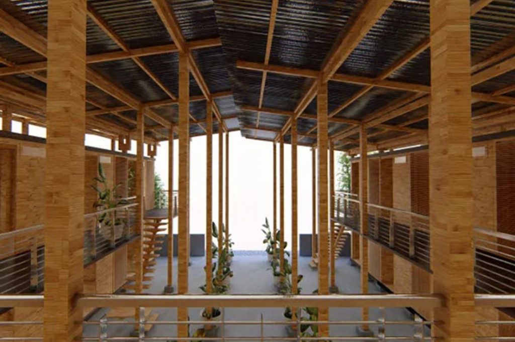 casa de bambu premiada