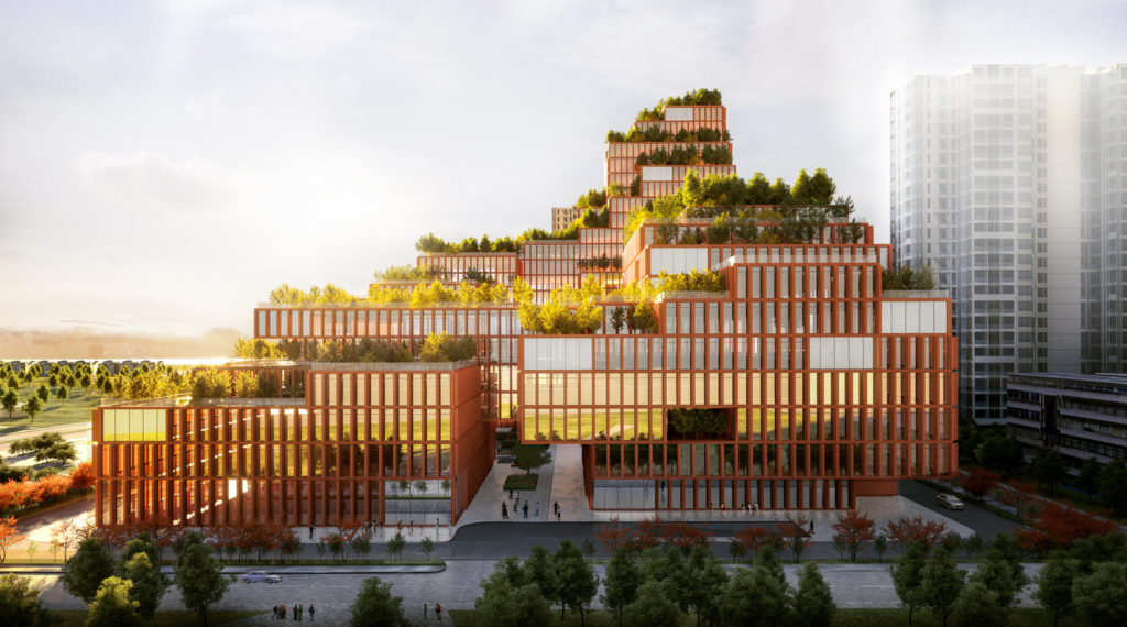 Centro de reabilitação na China - Stefano Boeri