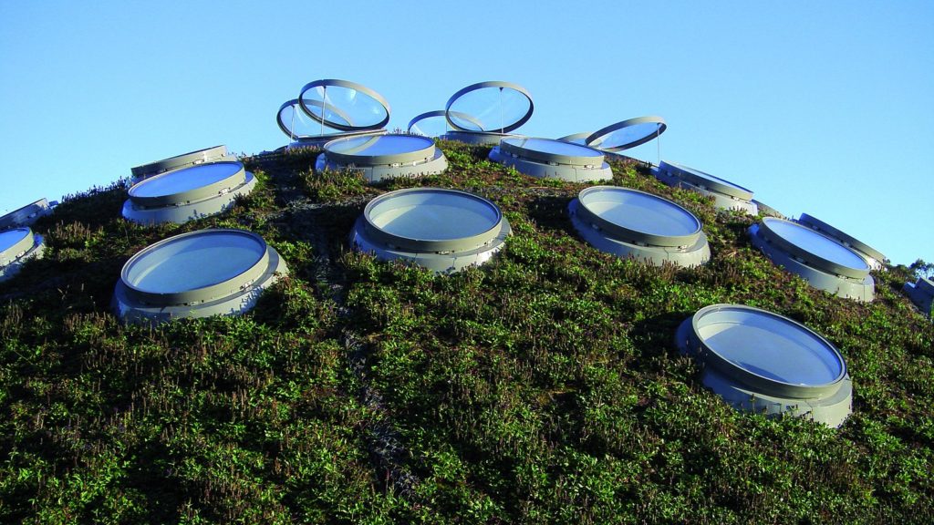 telhados verdes pelo musndo - Academia de ciencia California
