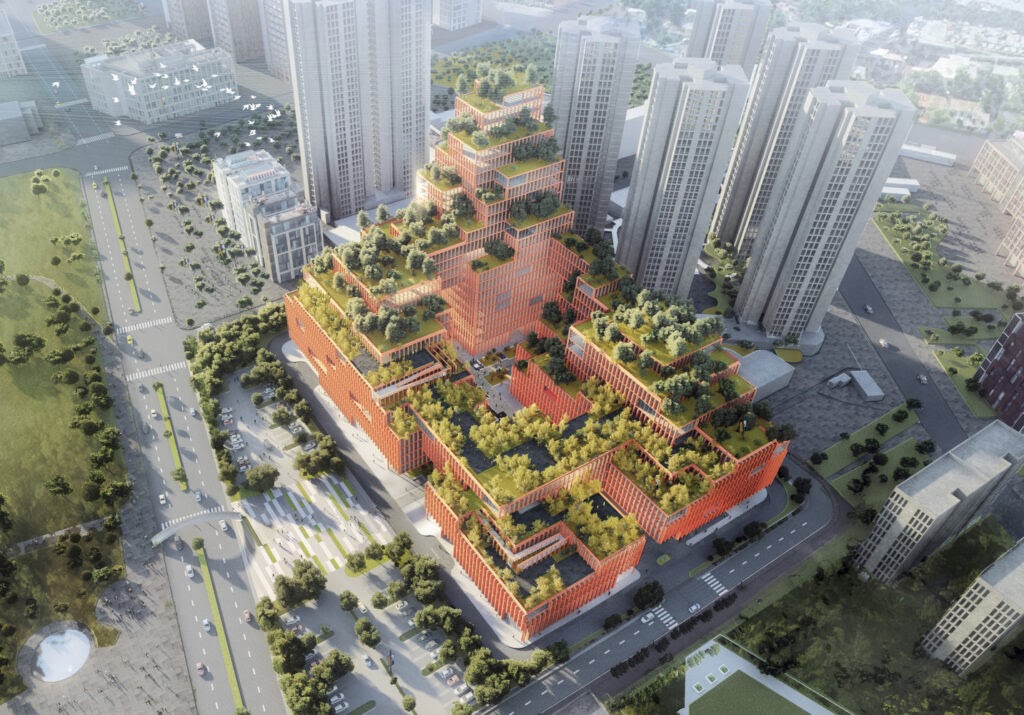 Centro de Reabilitação distrito de Longhua em Shenzhen na China - Arquiteto Stefano Boeri.