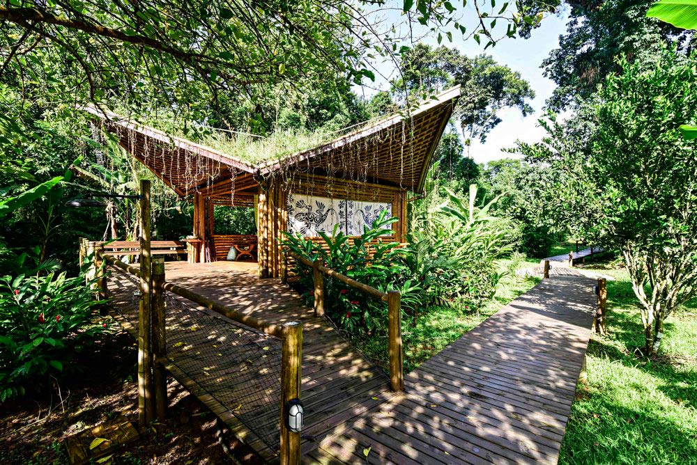 Pousada Ecológica em Ubatuba Banana Bamboo - Projeto OS3 Arquitetura
