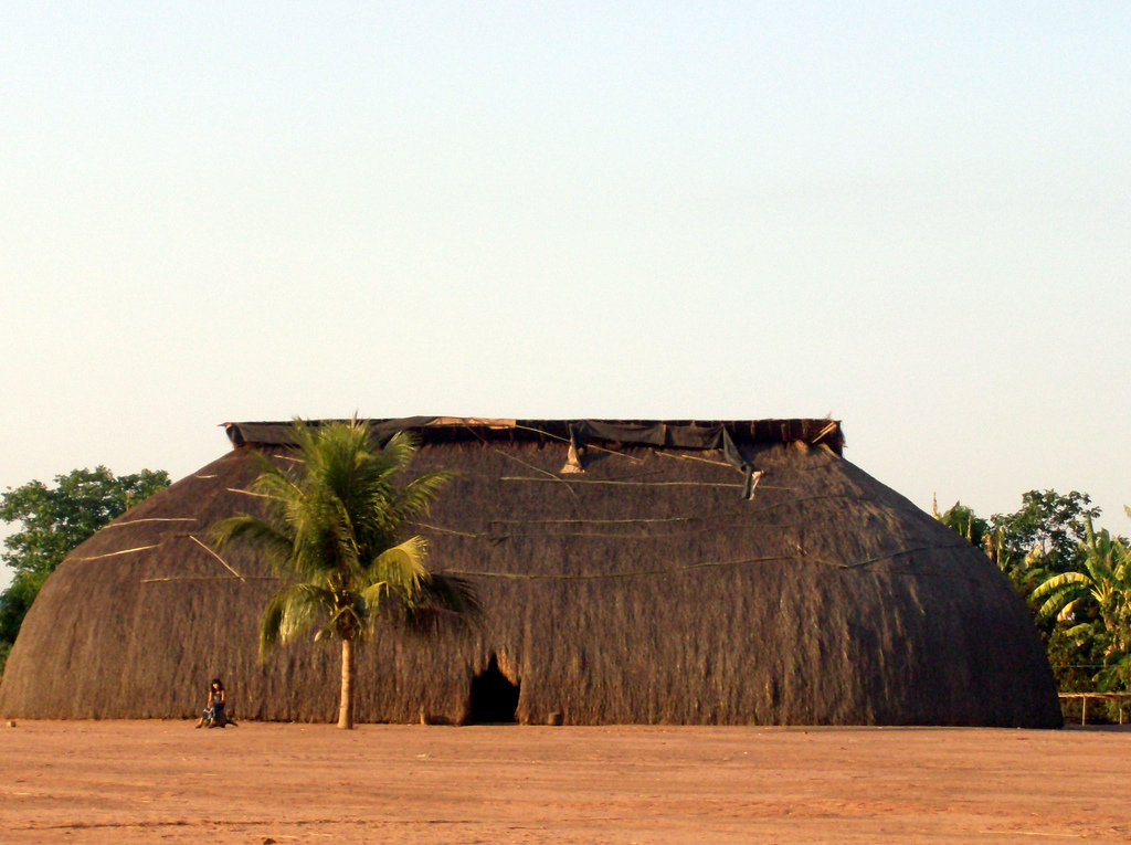 arquitetura vernacular brasilleira indigena Xingu