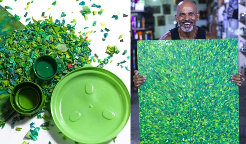 PLACA material reciclado