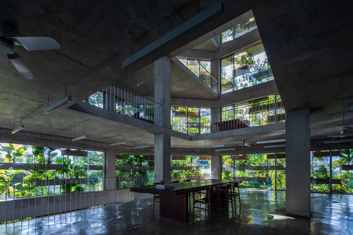 escritório de arquitetura verde Vo Trong Nghia Architects