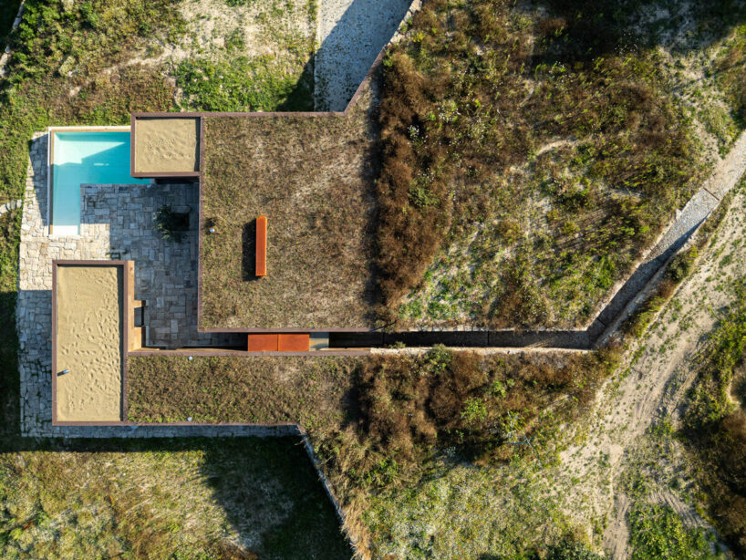 telhado verde em Portugal tsou arquitectos